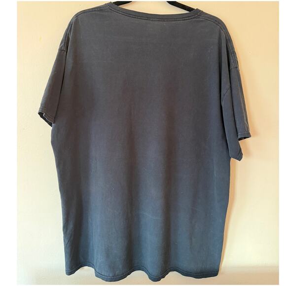 Star Wars Graphic T-Shirt – Distressed Black Vintage-Style Tee, Size L - Picture 2 of 4